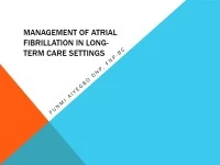Thumbnail for Management of Atrial Fibrillation in the Long-Term Care Setting