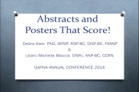 Thumbnail for Abstracts and Poster Submissions: A Guide to the Process