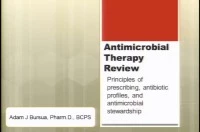 Thumbnail for Antimicrobial Therapy Review - Focus on Geriatrics