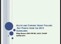 Thumbnail for Acute and Chronic Heart Failure: Key Points from 2013 Guidelines