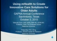 Thumbnail for Using mHealth to Create Innovative Care Solutions for Older Adults