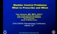 Thumbnail for Bladder Control Problems: What to Prescribe and When