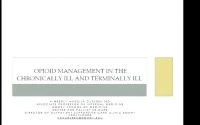 Thumbnail for Opioid Prescribing in Chronic Disease