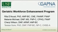 Thumbnail for Designing and Implementing an Interprofessional Education and Practice Model to Transform Clinical Practice for Primary Care of Older Adults