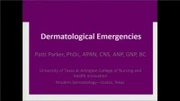 Thumbnail for Dermatology Emergencies