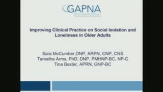 Thumbnail for Improving Clinical Practice on Social Isolation and Loneliness in Older Adults