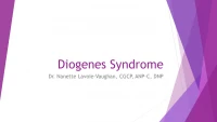 Thumbnail for Diogenes Syndrome