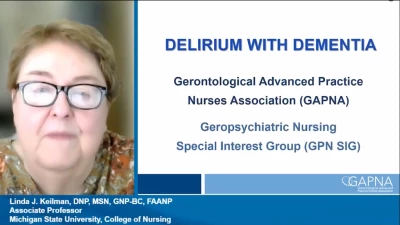 Thumbnail for Delirium - for the Caregiver