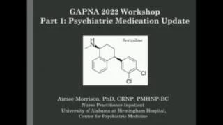 Thumbnail for Pharmacology Workshop: Part 1 - Psychiatric Medication Update & Part 2 - New Treatments for COVID-19