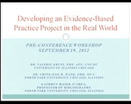 Thumbnail for Developing an Evidence-Based Practice Project in the Real World