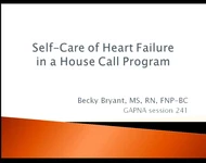 Thumbnail for Research and Clinical Project Abstracts II: Self-Care of Heart Failure in a House Call Program; Identification of Facilitators and Barriers to Mobility in Hospitalized Elders; Implementation of Evidence Based Nursing Care Protocol for Orthostatic Hypotens