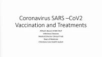 Thumbnail for COVID Vaccines and Treatments