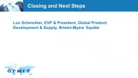 Thumbnail for Closing and Next Steps