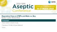 Thumbnail for Regulatory View on ATMPs and Make vs. Buy 