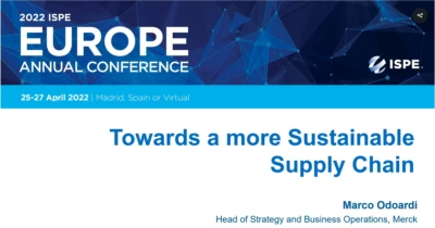Thumbnail for Supply Chain Sustainability (Spezzatino) - Sustainability and Continuous Manufacturing
