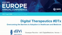 Thumbnail for Digital Therapeutics - Overcoming the Barriers to Adoption in Healthcare and Medicine