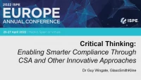Thumbnail for Critical Thinking: Enabling Smarter Compliance Through CSA and Other Innovative Approaches
