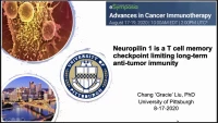 Thumbnail for Short Talk: Neuropilin-1 Is a T Cell Memory Checkpoint Limiting Long-Term Anti-Tumor Immunity