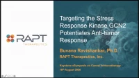 Thumbnail for Short Talk: Targeting the Stress Response Kinase GCN2 Potentiates Anti-Tumor Immune Response