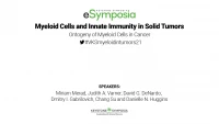Thumbnail for Identification of a Dendritic Cells Immunoregulatory Program that Dampens Tumor Specific Immunity