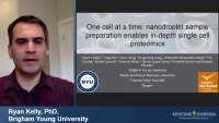 Thumbnail for One Cell at a Time: Nanodroplet Sample Preparation Enables In-Depth Single Cell Proteomics