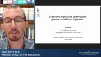 Thumbnail for Short Talk: 3D Genome Organization Contributes to Genome Instability at Fragile Sites