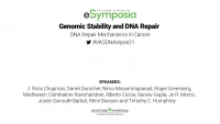 Thumbnail for Short Talk: Repression of HR ‘Back-Up’ Pathway Use by BRCA1