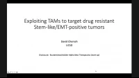 Thumbnail for Arming Tumor-Associated Macrophages to Reverse Epithelial Cancer Progression
