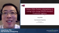 Thumbnail for Short Talk: Dissect RNA-Protein Interactome in Living Cells Using CRISPR-Assisted Proximity Labeling