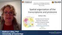 Thumbnail for Spatial Organization of the Transcriptome and Proteome