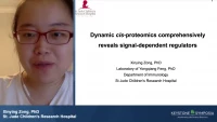 Thumbnail for Short Talk: Dynamic cis-Proteomics Comprehensively Reveals Signal-Dependent Regulators