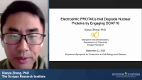 Thumbnail for Short Talk: Electrophilic PROTACs that Degrade Nuclear Proteins by Engaging DCAF16