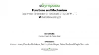 Thumbnail for Functions and Mechanism