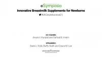 Thumbnail for Innovative Breastmilk Supplements for Newborns