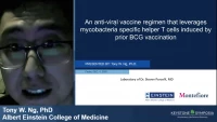Thumbnail for Short Talk: An Anti‑Viral Vaccine Regimen that Leverages Mycobacteria Specific Helper T Cells Induced by Prior BCG Vaccination
