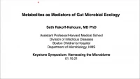 Thumbnail for Metabolites as Mediators of Gut Microbial Ecology