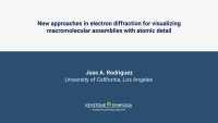 Thumbnail for New Frontiers in Electron Diffraction