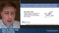 Thumbnail for Short Talk: Programmable Human Histone Phosphorylation and Gene Activation using a CRISPR/Cas9-Based Chromatin Kinase
