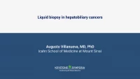 Thumbnail for Liquid Biopsy in Hepatobiliary Cancers