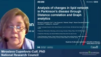 Thumbnail for Short Talk: Analysis of Changes in Lipid Network in Parkinson’s Disease through Distance Correlation and Graph Analytics