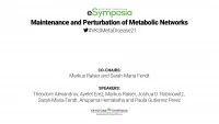 Thumbnail for Maintenance and Perturbation of Metabolic Networks