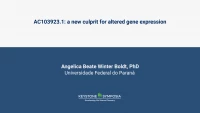 Thumbnail for AC103923.1: a new culprit for altered gene expression