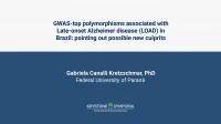 Thumbnail for GWAS-top polymorphisms associated with late-onset Alzheimer disease (LOAD) in Brazil: pointing out possible new culprits among noncoding RNAs