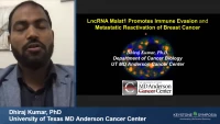 Thumbnail for Short Talk: LncRNA Malat1 Facilitates Breast Cancer Metastatic Dormancy and Reactivation by Immune Evasion
