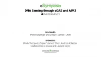 Thumbnail for DNA Sensing through cGAS and AIM2