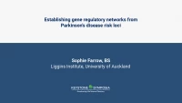 Thumbnail for Establishing gene regulatory networks from Parkinson’s disease risk loci