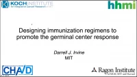 Thumbnail for Designing Immunization Regimens to Promote the Germinal Center Response