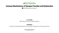 Thumbnail for Immune Mechanisms of Synapse Function and Dysfunction