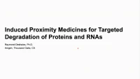 Thumbnail for Reprogramming E3-Ligases using Small Molecules