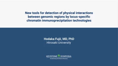 Thumbnail for New tools for detection of physical interactions between genomic regions by locus-specific chromatin immunoprecipitation technologies